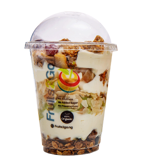 Fruits2go Nut n Grain parfait